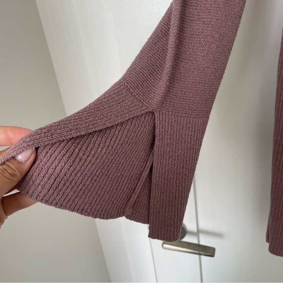 Free People Criss Cross Side Slit Tunic Sweater - Picture 6 of 7